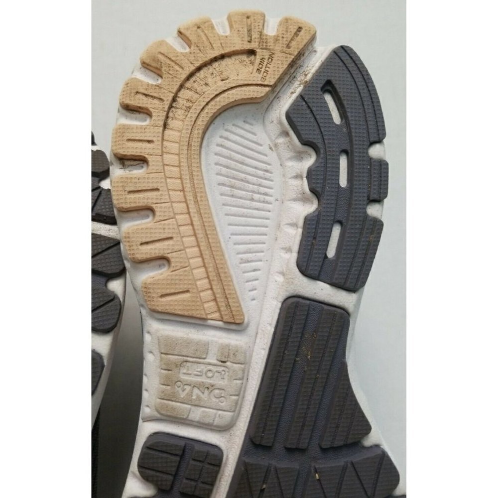 BROOKS WOMEN'S ADRENALINE GTS 20 GREY/PALE PEACH/WHITE 1202961B073 SIZE 10.5 US - Picture 6 of 9